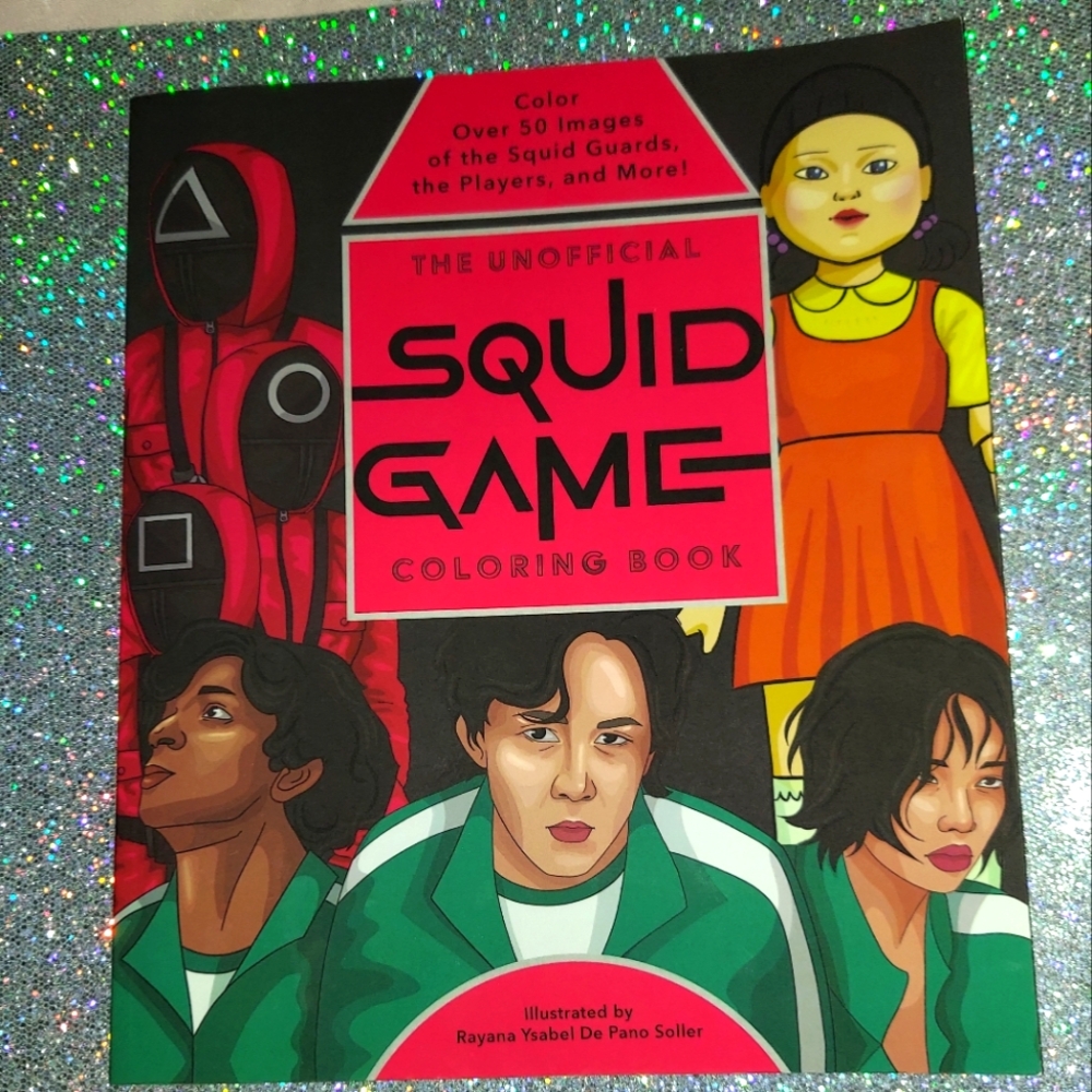 The Unofficial Squid Game Coloring Book - by Editors of Epic Ink (Paperback)
